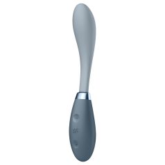   Satisfyer G-Spot Flex 3 - επαναφορτιζόμενος δονητής G-σημείου (γκρι)