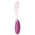 Satisfyer G-Spot Flex 3 - επαναφορτιζόμενος δονητής G-σημείου (ροζ-κόκκινο)