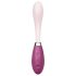 Satisfyer G-Spot Flex 3 - επαναφορτιζόμενος δονητής G-σημείου (ροζ-κόκκινο)