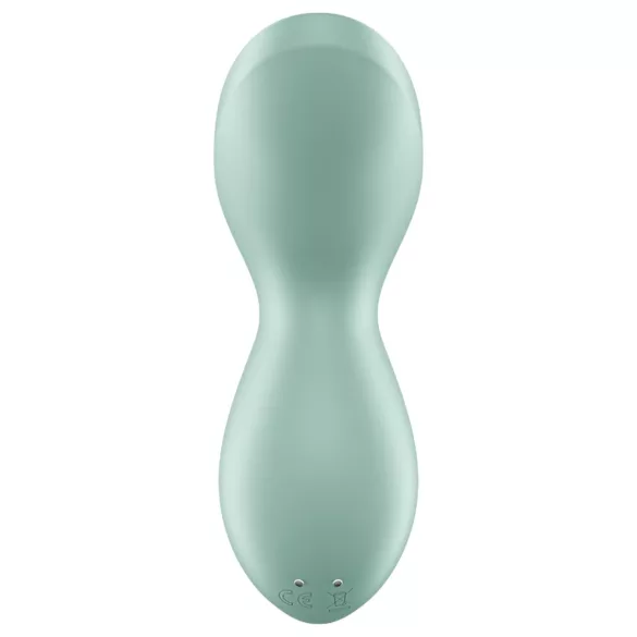 Satisfyer Exciterrr - δονητής κλειτορίδας με περιστρεφόμενες χάντρες - πράσινο