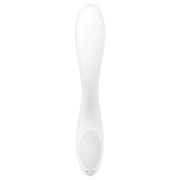 Satisfyer Rrrolling - δονητής σημείου G με κινούμενες μπάλες - λευκό