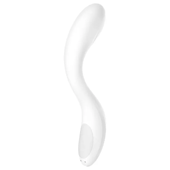 Satisfyer Rrrolling - δονητής σημείου G με κινούμενες μπάλες - λευκό