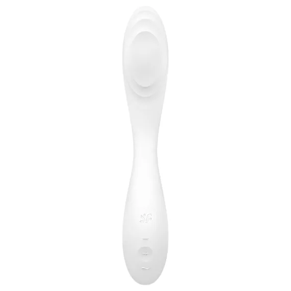 Satisfyer Rrrolling - δονητής σημείου G με κινούμενες μπάλες - λευκό