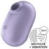 Satisfyer Pro To Go 2 - επαναφορτιζόμενος διεγέρτης κλειτορίδας (βιολετί)
