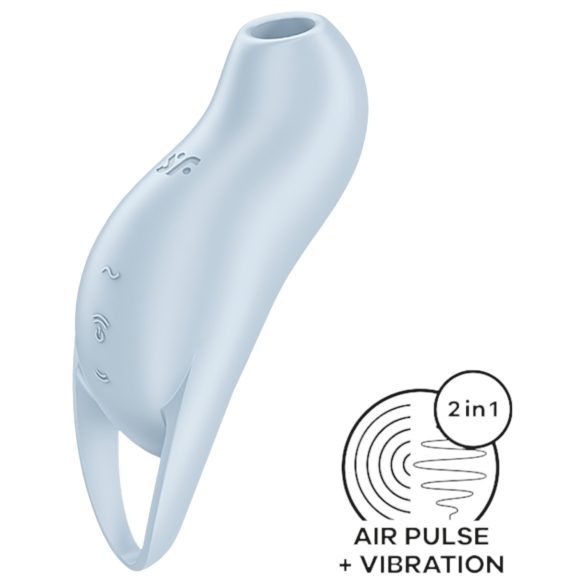 Satisfyer Pocket Pro 1 - κύμα αέρα για κλειτορίδα (μπλε)