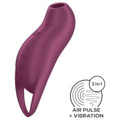   Satisfyer Pocket Pro 1 - Επαναφορτιζόμενος διεγέρτης κλειτορίδας με κυματισμούς (μοβ)