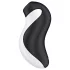 Satisfyer Orca - κλειτοριδικός διεγέρτης με κύματα αέρα - αδιάβροχος μαύρο λευκό