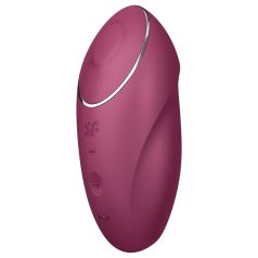   Satisfyer Tap & Climax 1 - Διπλός δονητής & κλειτοριδικός διεγέρτης (κόκκινο)