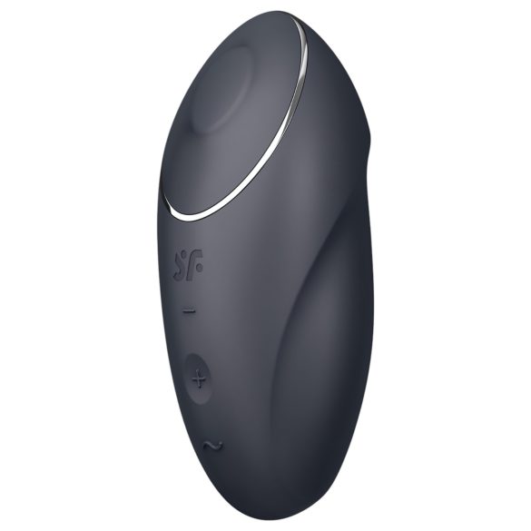 Satisfyer Tap & Climax 1 - 2 σε 1 δονητής κλειτορίδας (μαύρο)
