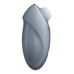   Satisfyer Tap & Climax 1 - vibrátor a stimulátor klitorisu 2v1 (šedý)