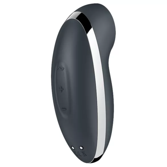 Satisfyer Tap & Climax 2 - δόνητης κλειτορίδας 2 σε 1 - γκρι