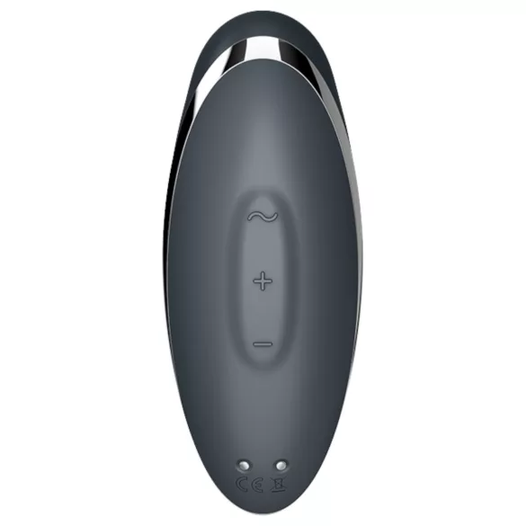Satisfyer Tap & Climax 2 - δόνητης κλειτορίδας 2 σε 1 - γκρι