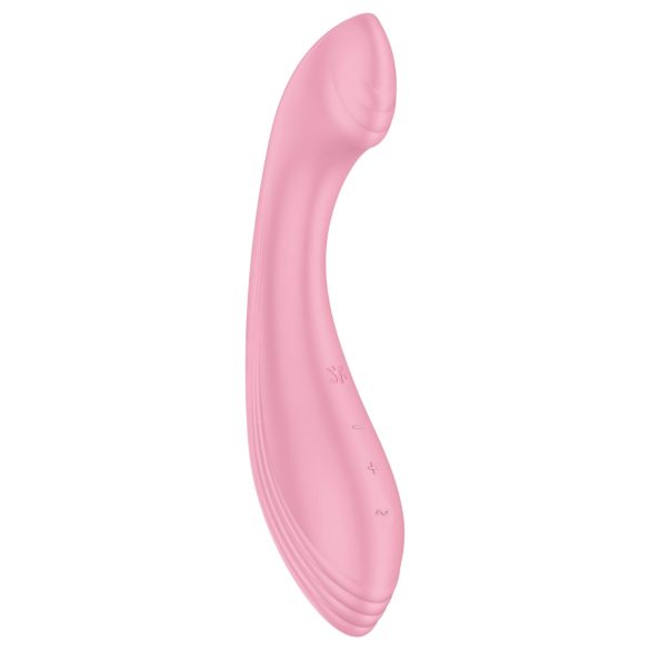 Satisfyer G-Force - δονητής σημείου G επαναφορτιζόμενος αδιάβροχος ροζ