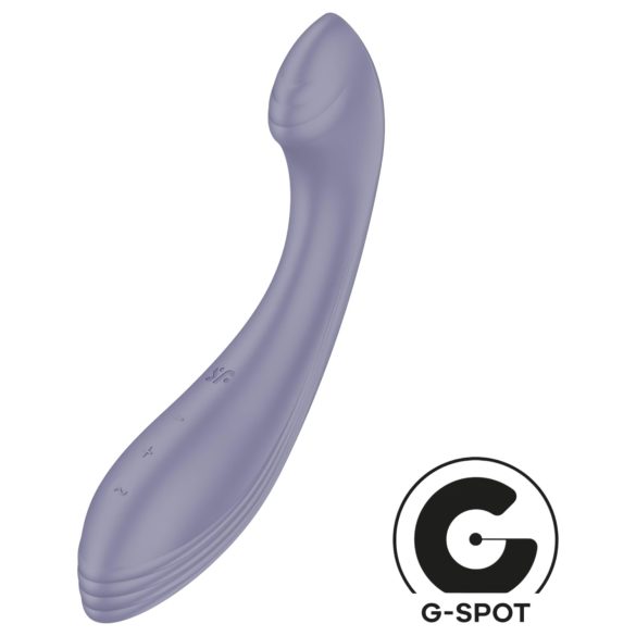 Satisfyer G-Force - επαναφορτιζόμενη αδιάβροχη δόνηση G-σημείου (μωβ)