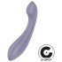 Satisfyer G-Force - επαναφορτιζόμενη αδιάβροχη δόνηση G-σημείου (μωβ)