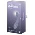 Satisfyer G-Force - επαναφορτιζόμενη αδιάβροχη δόνηση G-σημείου (μωβ)