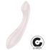 Satisfyer G-Force - επαναφορτιζόμενος, αδιάβροχος δονητής G-σημείου (μπεζ)