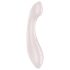 Satisfyer G-Force - επαναφορτιζόμενος, αδιάβροχος δονητής G-σημείου (μπεζ)