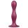 Βαρυκόκκινο δονητής με πλωτήρα Satisfyer Double Ball-R