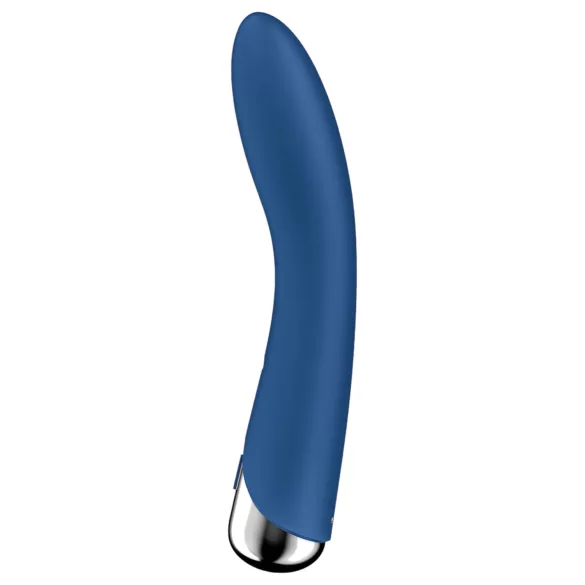 Satisfyer - δονητής σημείου G με περιστρεφόμενη κεφαλή - μπλε