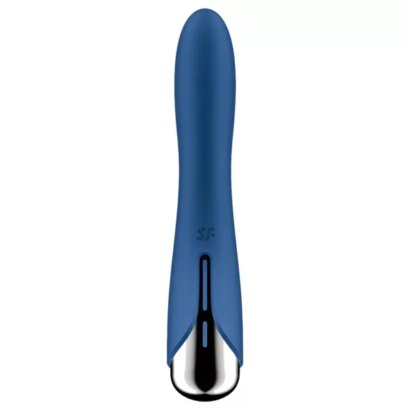Satisfyer - δονητής σημείου G με περιστρεφόμενη κεφαλή - μπλε