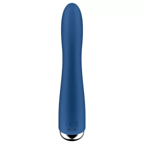 Satisfyer - δονητής σημείου G με περιστρεφόμενη κεφαλή - μπλε
