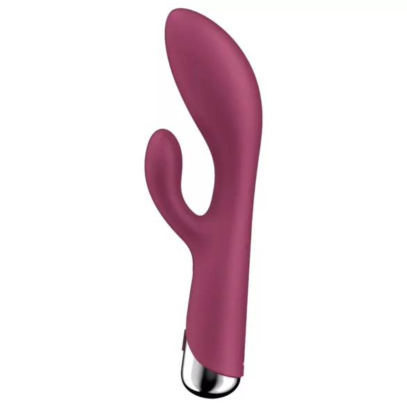 Satisfyer - κλειτοριδικός δονητής rabbit με περιστρεφόμενο βραχίονα - κόκκινο