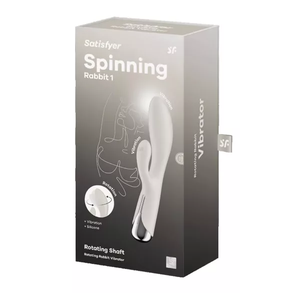 Satisfyer Spinning Rabbit 1 - περιστρεφόμενο rabbit δονητής