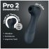 Satisfyer Pro2 Gen3 - συσκευή διέγερσης κλειτορίδας με κύματα αέρα - σκούρο γκρι