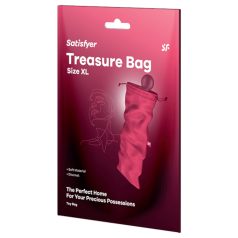   Satisfyer Treasure Bag XL - διακριτική θήκη - extra μεγάλη (ροζ)