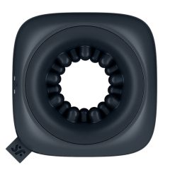   Satisfyer Ring Stroker - dobíjecí vibrační masturbátor (černý)