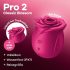 Satisfyer Pro 2 Classic Blossom - Διεγέρτης Κλειτορίδας με Αέρα (κόκκινο)