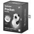 Satisfyer Pocket Panda - διεγέρτης κλειτορίδας με κύματα αέρα - μαύρο