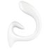 Satisfyer G for Goddess 1 - δονητής κλειτορίδας & σημείο G (λευκό)