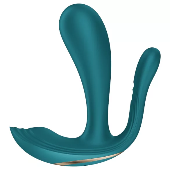 Satisfyer Top Secret+ - 3 άκρων, φορητός δονητής (πράσινο)