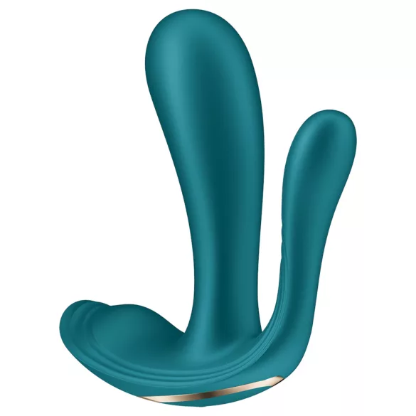 Satisfyer Top Secret+ - 3 άκρων, φορητός δονητής (πράσινο)