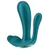 Satisfyer Top Secret+ - 3 άκρων, φορητός δονητής (πράσινο)