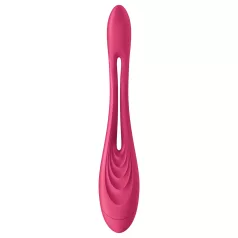   Satisfyer Elastic Game - εύκαμπτος δονητής ζευγαριού (ροζ)