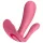Satisfyer Top Secret+ - φορετός δονητής σημείου G και πρωκτού (ροζ)