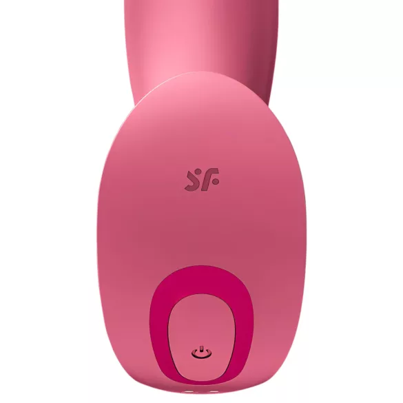 Satisfyer Top Secret+ - φορετός δονητής σημείου G και πρωκτού (ροζ)