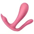 Satisfyer Top Secret+ - φορετός δονητής σημείου G και πρωκτού (ροζ)