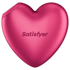   Satisfyer Cutie Heart - διεγέρτης κλειτορίδας με κύματα αέρα (ροζ)