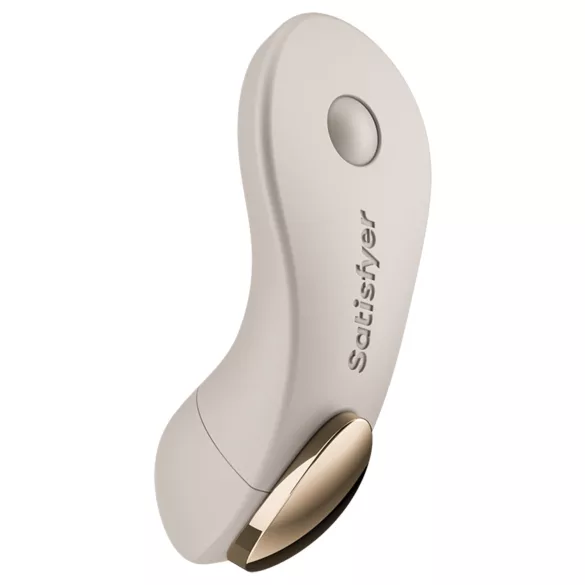 Satisfyer Little Secret - φορητός δονητής κιλοτών (λευκός)