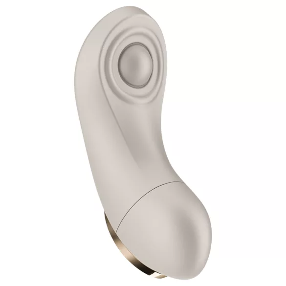 Satisfyer Little Secret - φορητός δονητής κιλοτών (λευκός)