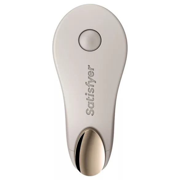 Satisfyer Little Secret - φορητός δονητής κιλοτών (λευκός)