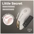 Satisfyer Little Secret - φορητός δονητής κιλοτών (λευκός)