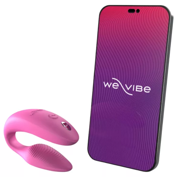 We-Vibe Sync - Δονητής ζευγαριού με εφαρμογή και τηλεχειρισμό (ροζ)