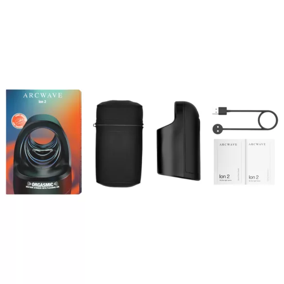 Arcwave Ion2 - ανδρικός αυνανιστής με κύματα αέρα - μαύρο