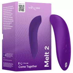   We-Vibe Melt 2 - Εφαρμογή-ελεγχόμενος διεγέρτης κλειτορίδας με κύματα αέρα (μοβ)