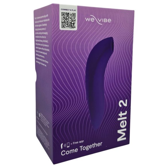 We-Vibe Melt 2 - έξυπνος κλειτοριδικός διεγέρτης με αέρα (μοβ)